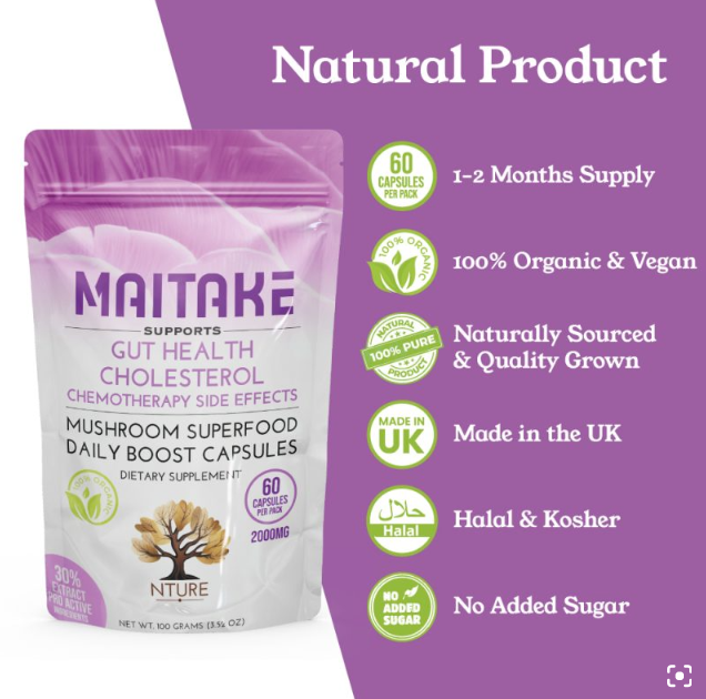 Miatake Mushroom Capsules by NTURE