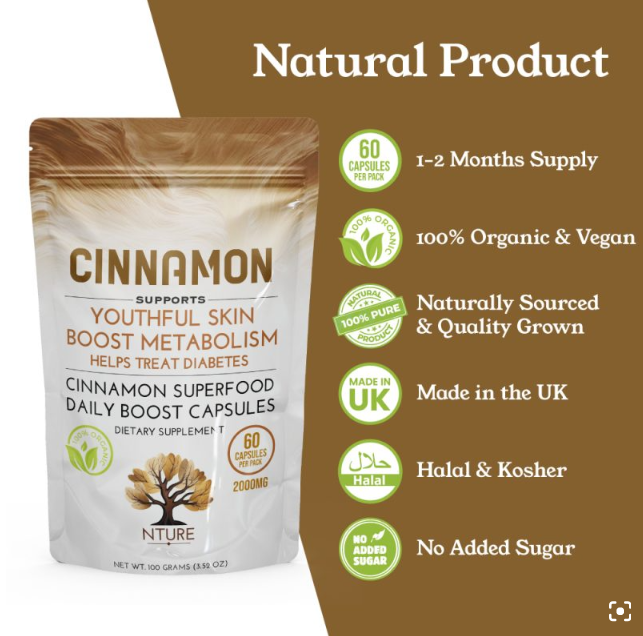 Cinnamon Capsules by NTURE