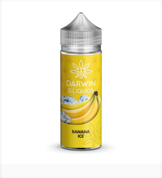 Banana Ice 100ml E-Liquid by Darwin