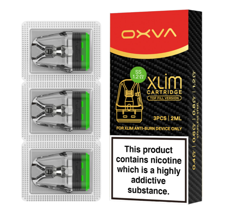 OXVA SS TOP FILL PODS