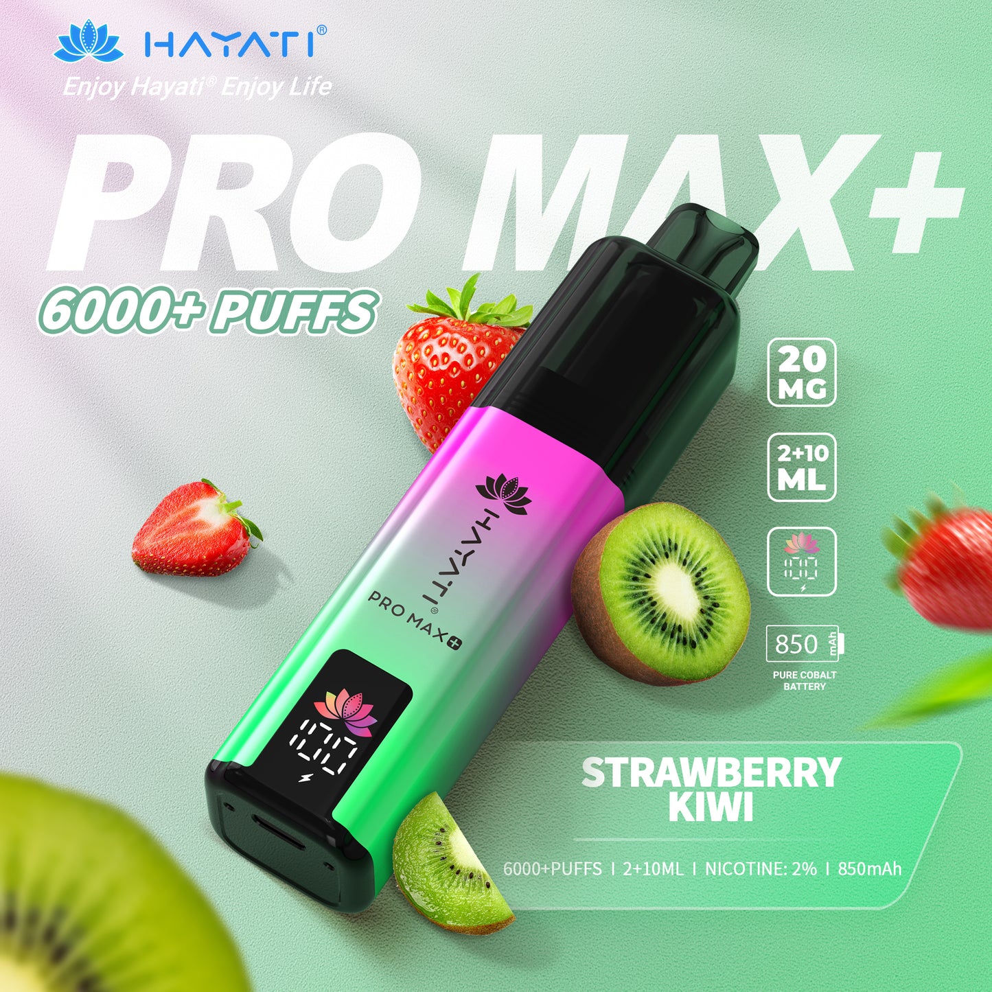 Hayati Pro Max Plus 6000 Puffs Prefilled Vape Kit