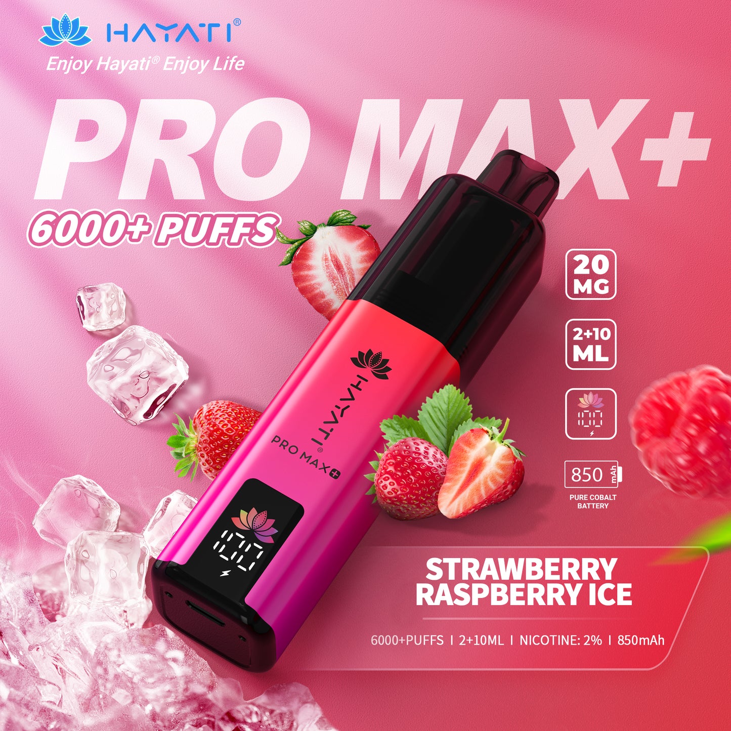 Hayati Pro Max Plus 6000 Puffs Prefilled Vape Kit