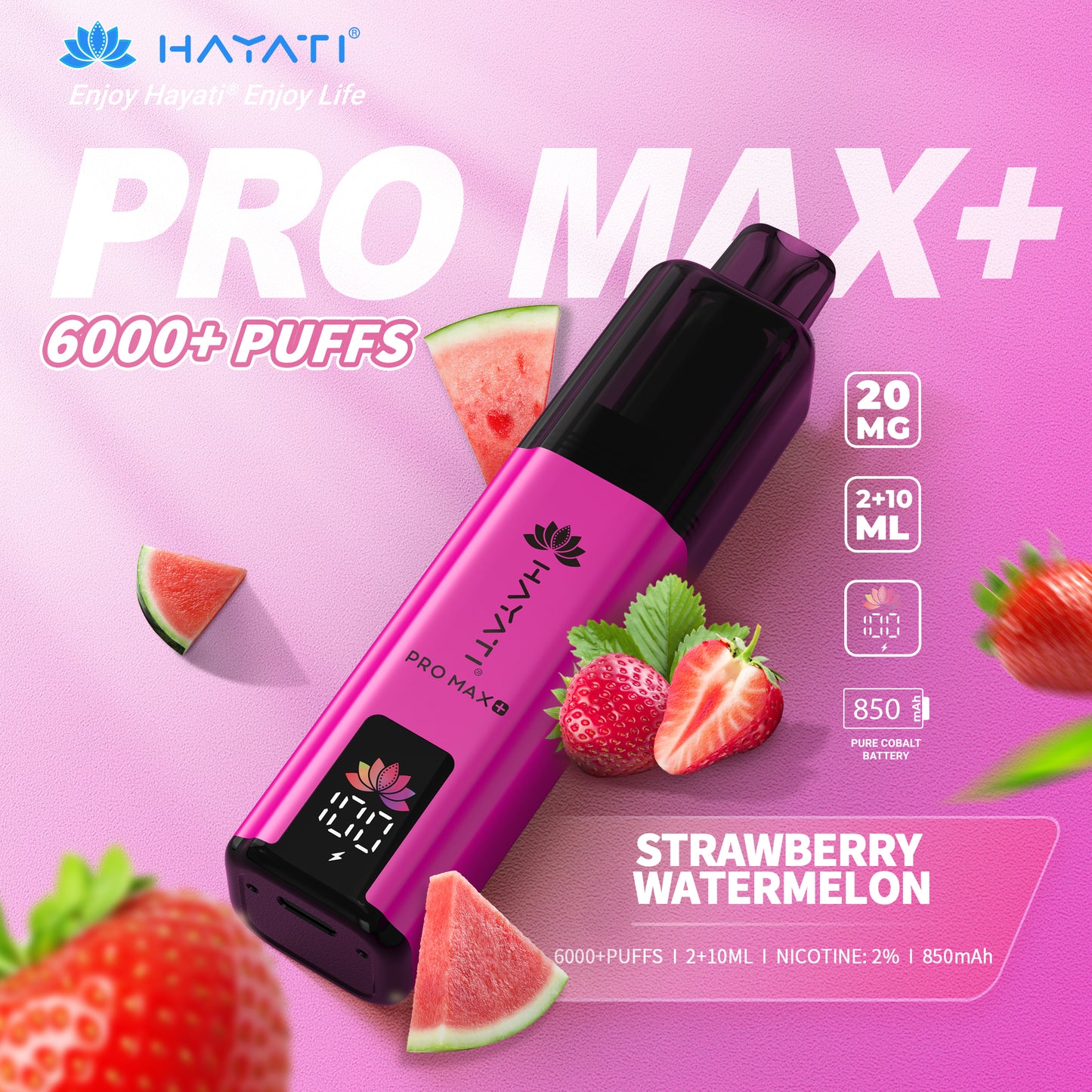 Hayati Pro Max Plus 6000 Puffs Prefilled Vape Kit