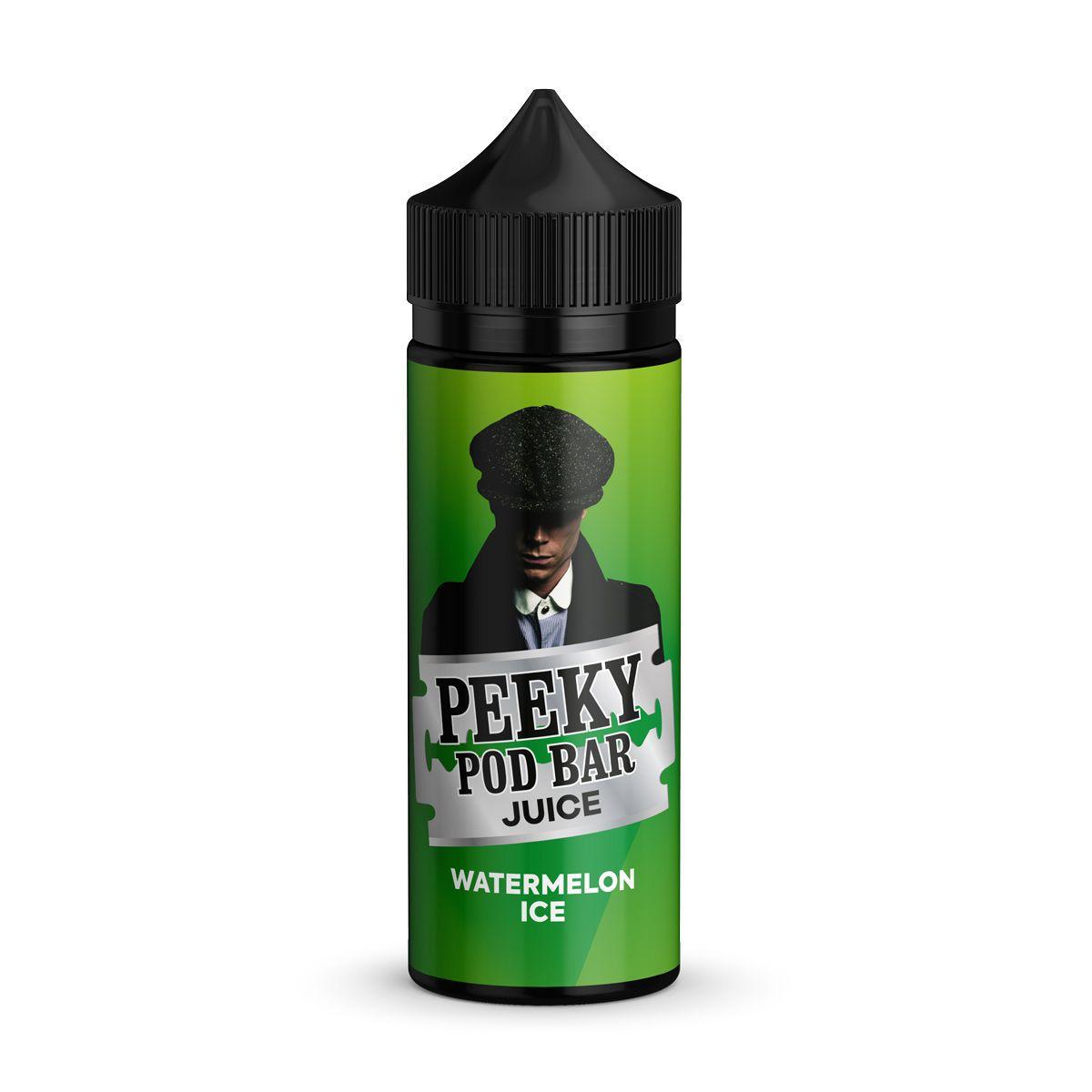 Watermelon Ice 100ml E-Liquid by Peeky Pod Bar Juice