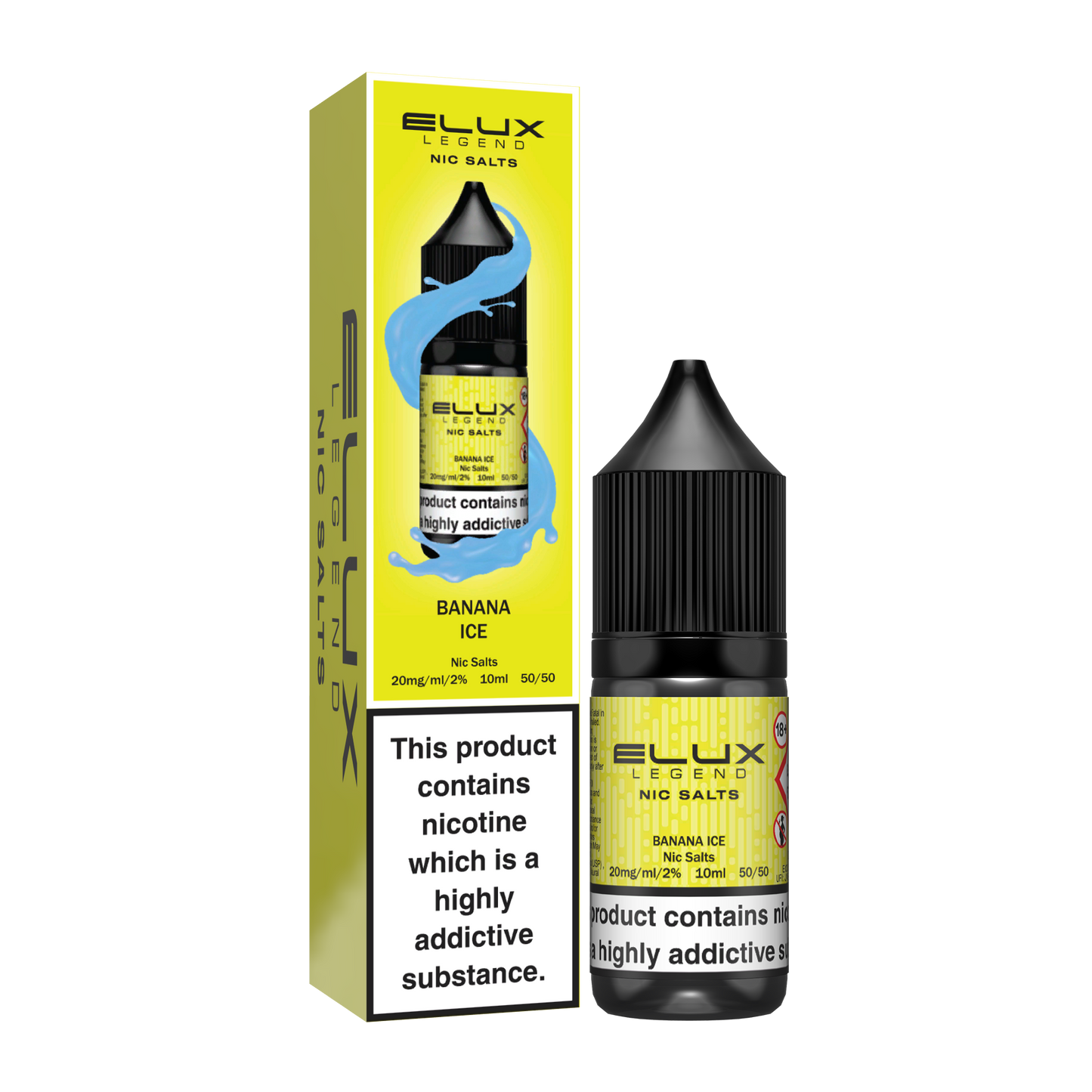 Banana Ice Nic Salt E-Liquid by ELUX Legend