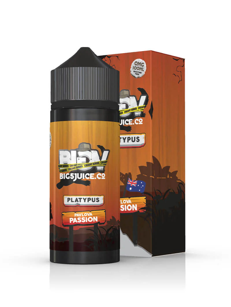 Platypus - Pavlova Passion 100ml E-Liquid by BIG V 4:20 Vape Shop Platypus - Pavlova Passion 100ml E-Liquid by BIG V 4:20 Vape Shop