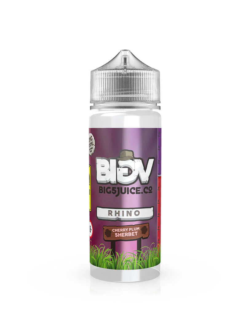 Rhino - Cherry Plum Sherbet 100ml E-Liquid by BIG V