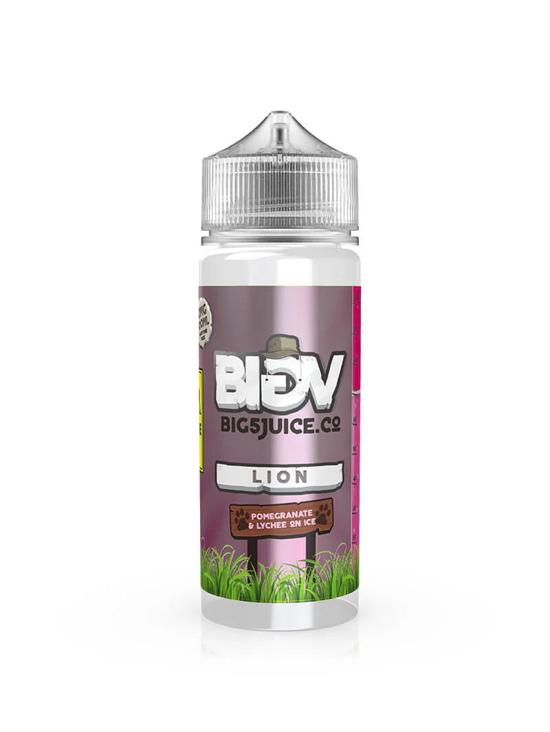 Lion - Pomegranate & Lychee Ice 100ml E-Liquid by BIG V