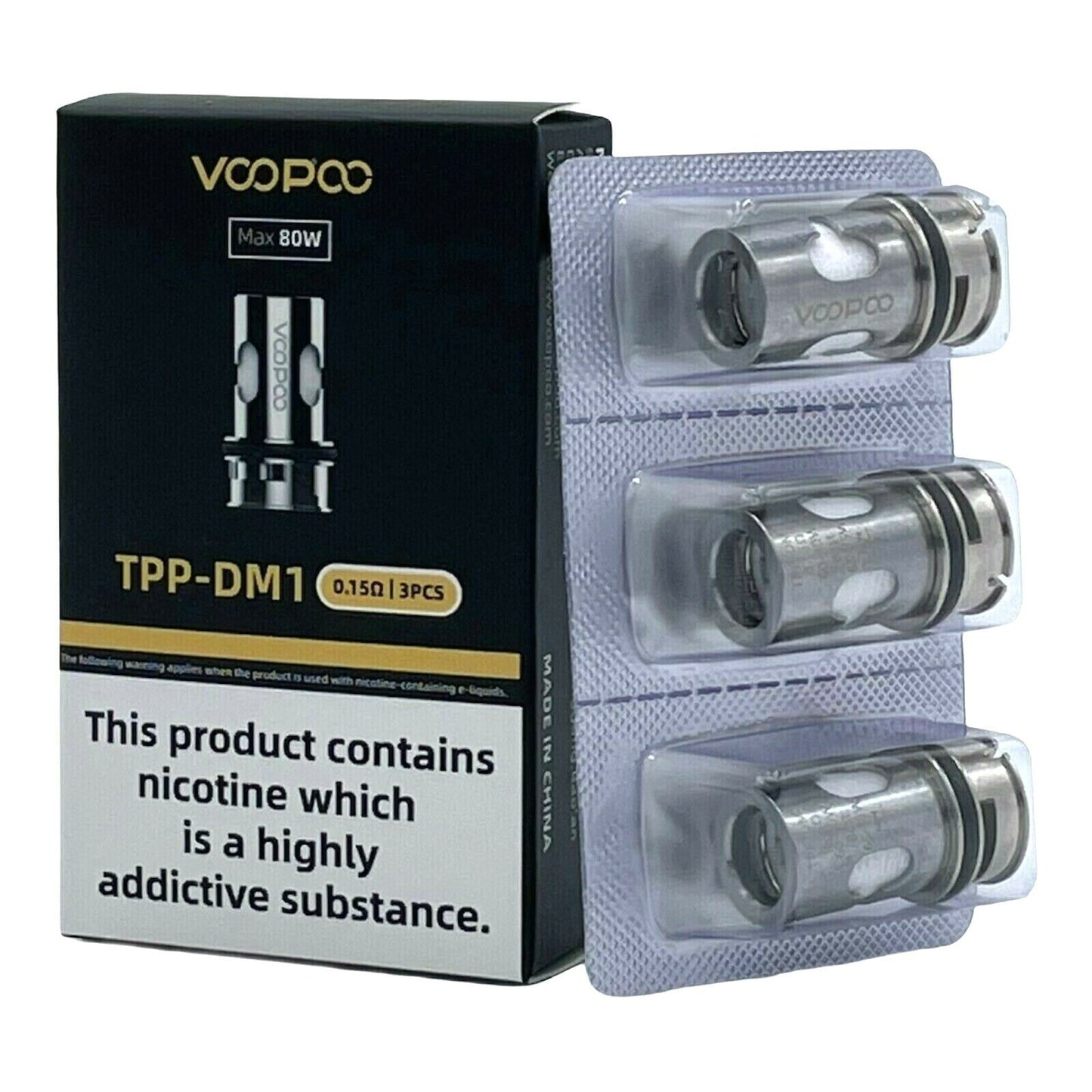 VooPoo TPP DM Coils (Pack of 3)