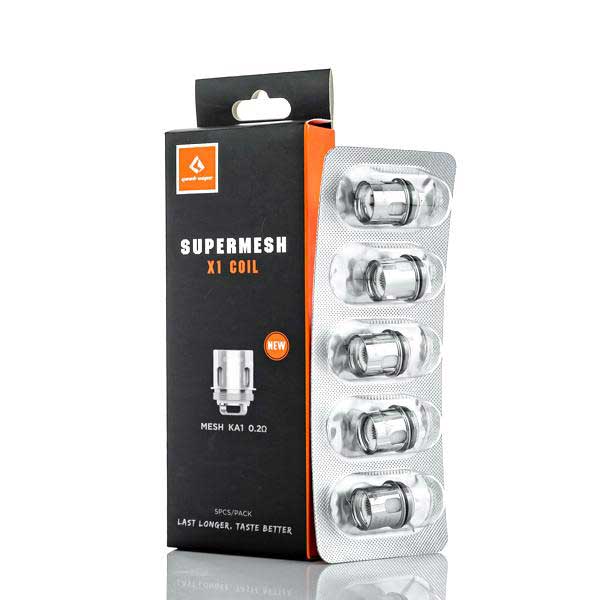 Geekvape Supermesh X1 0.2 Ohms Coils (Pack of 5)