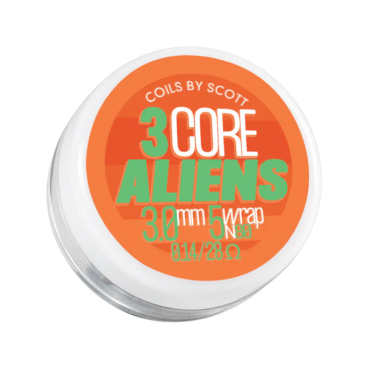 0.14 3 Core Aliens Coils by Scott