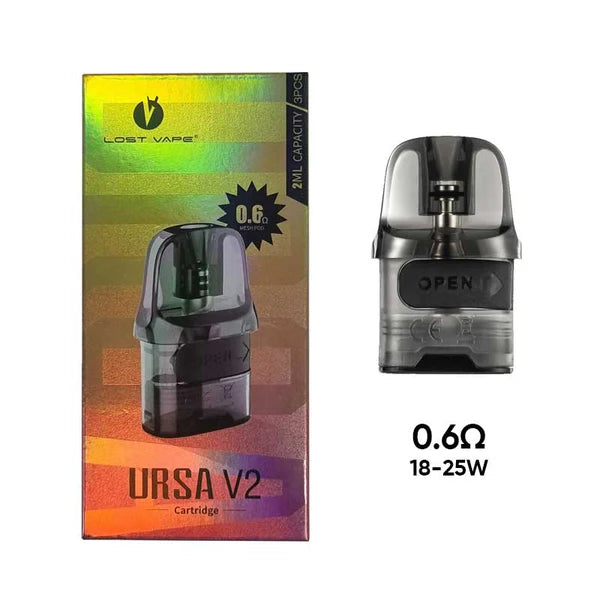 Lost Vape Ursa V2 Replacement Pods (3 Pack)