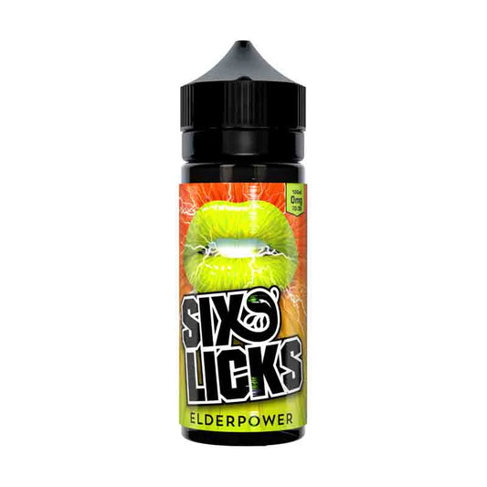 Elderpower 100ml E-Liquid by Six Licks