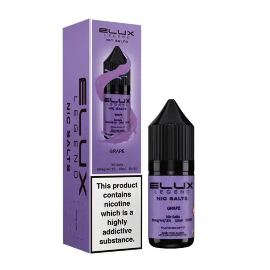 Grape Nic Salt E-Liquid by Elux Legend