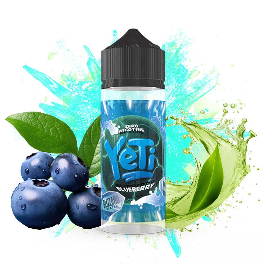 Blueberry 100ml E-Liquid by Yeti Blizzard