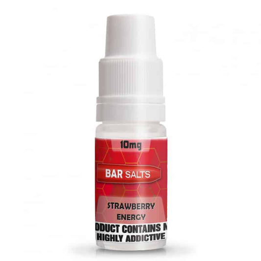 Strawberry Energy Nic Salts E-Liquid Bar Salts