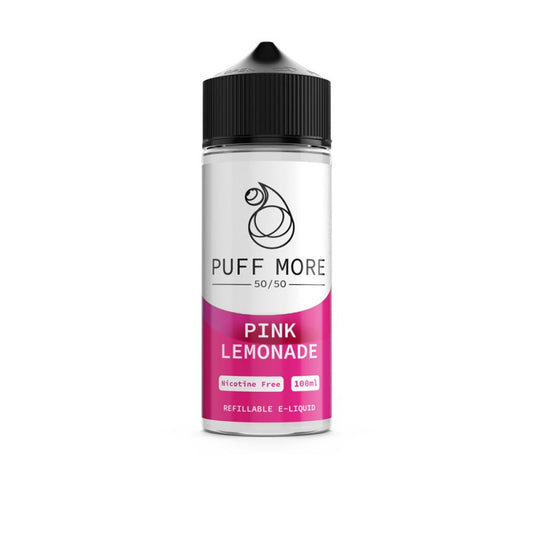 Pink Lemonade 100ml E-Liquid by Puff More