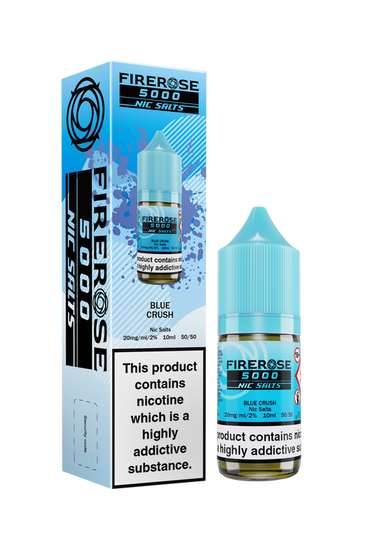 Blue Crush FIREROSE 5000 Nic Salt E-Liquid by ELUX