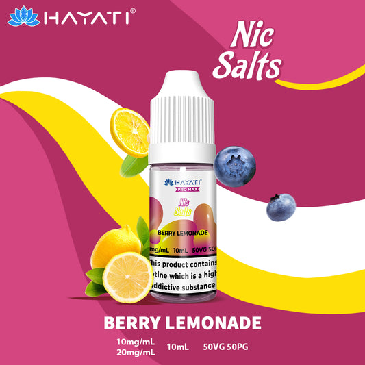 Berry Lemonade Nic Salt E-Liquid by Hayati Pro Max