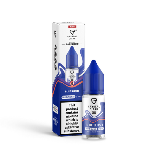 Blue Slush Nic Salt E-Liquid by Crystal Clear