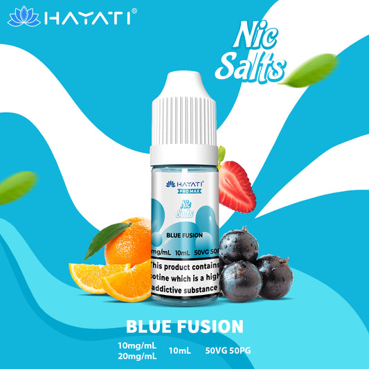 Blue Fusion Nic Salt E-Liquid by Hayati Pro Max