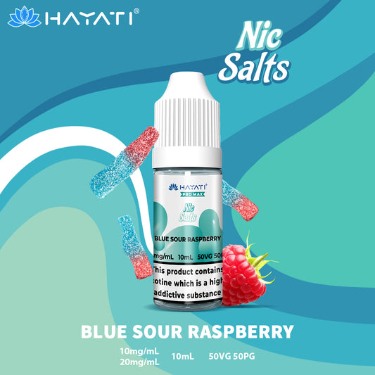 Blue Sour Raspberry Nic Salt E-Liquid by Hayati Pro Max