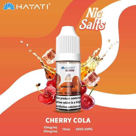 Cherry Cola Nic Salt E-Liquid by Hayati Pro Max