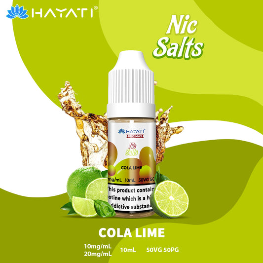 Cola Lime Nic Salt E-Liquid by Hayati Pro Max