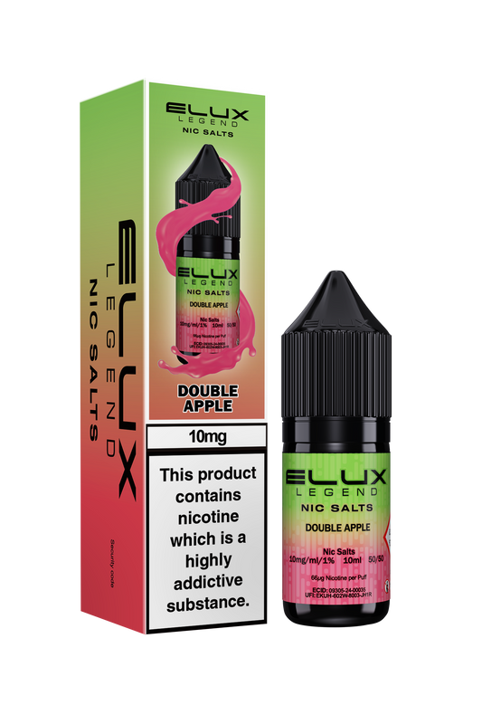 Double Apple Nic Salt E-Liquid by Elux Legend