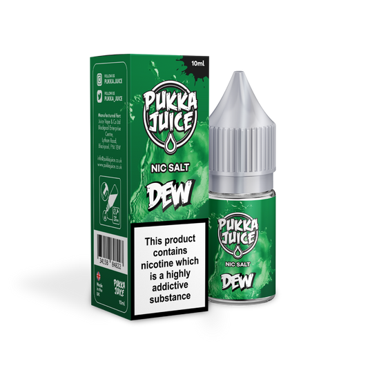 Dew Nic Salt E-Liquid by Pukka Juice