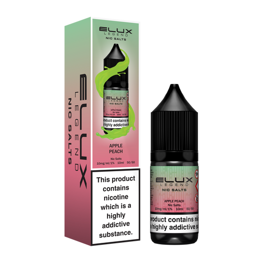 Apple Peach Nic Salt E-Liquid by ELUX Legend