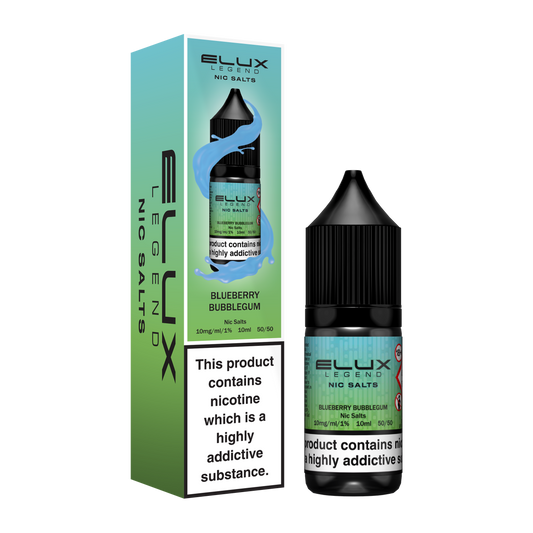 Blueberry Bubblegum Nic Salt E-Liquid by ELUX Legend