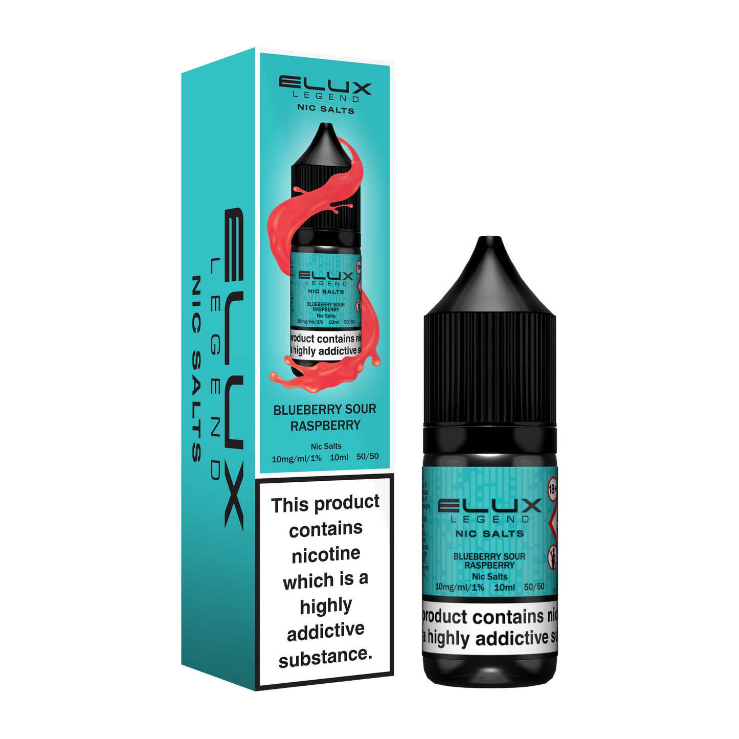 Blueberry Sour Raspberry Nic Salt E-Liquid by ELUX Legend