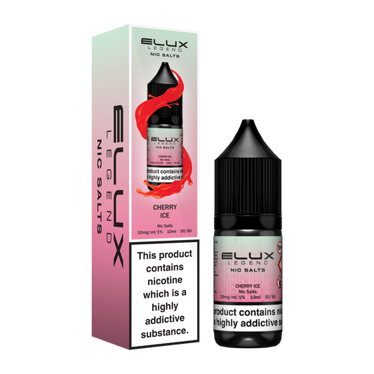 Cherry Ice Nic Salt E-Liquid by ELUX Legend