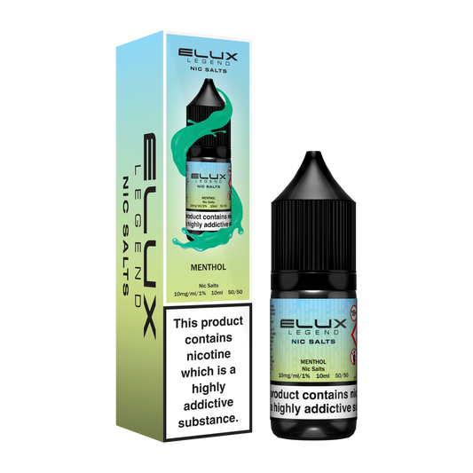 Menthol Nic Salt E-Liquid by ELUX Legend