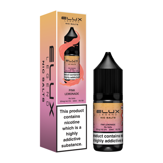 Pink Lemonade Nic Salt E-Liquid by ELUX Legend