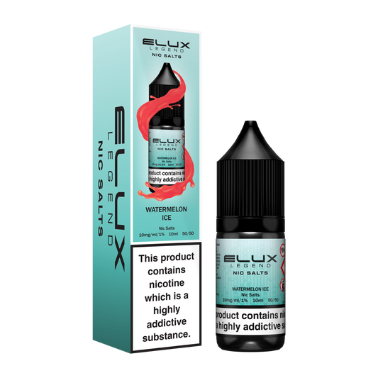 Watermelon Ice Nic Salt E-Liquid by ELUX Legend