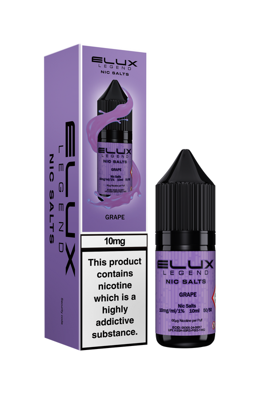 Grape Nic Salt E-Liquid by Elux Legend