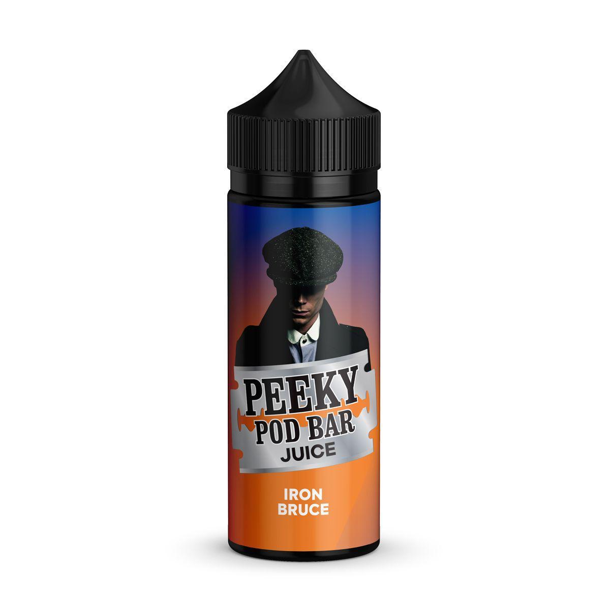 Iron Bruce 100ml E-Liquid by Peeky Pod Bar Juice