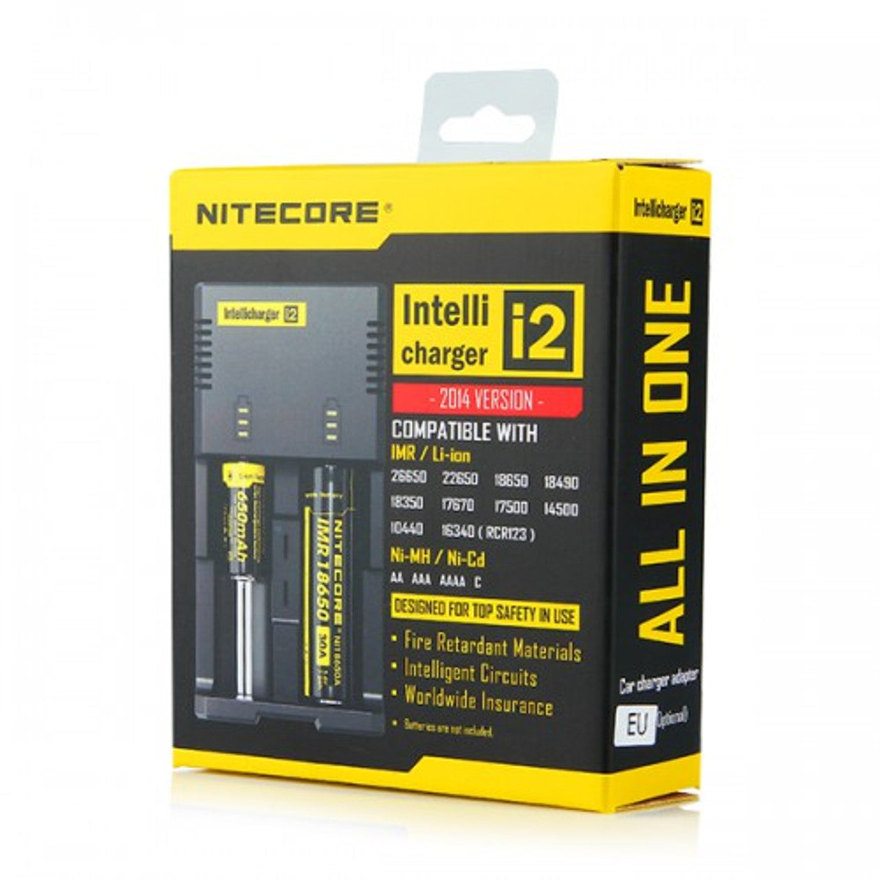 NITECORE I2 Intellicharger Vape Battery Charger