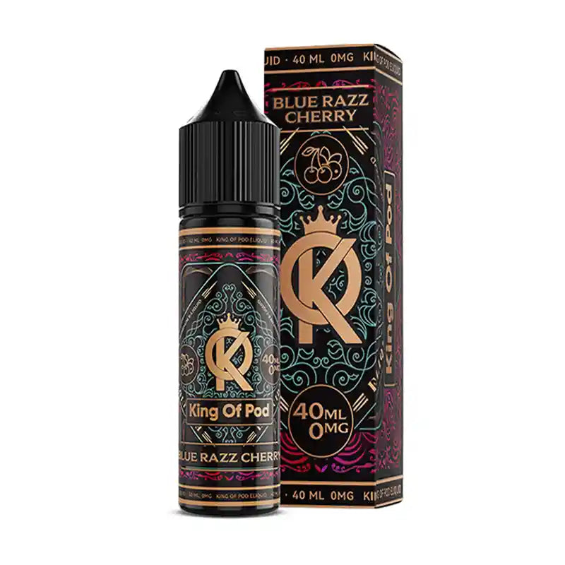 Blue Razz Cherry 40ML E-Liquid by King Of Pod