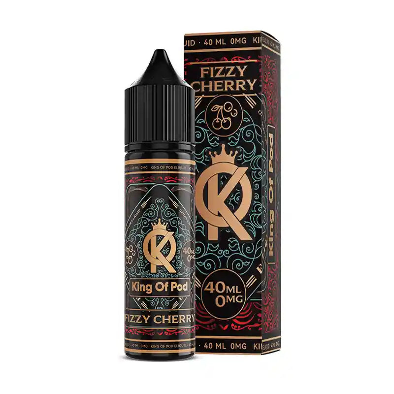 Fizzy Cherry 40ML E-Liquid by King Of Pod