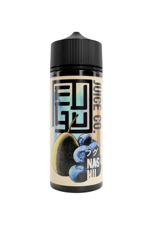 NAS HII - Blueberry & Pear 100ml E-Liquid by FUGU