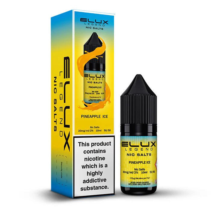 Pineapple Ice Nic Salt E-Liquid by Elux Legend