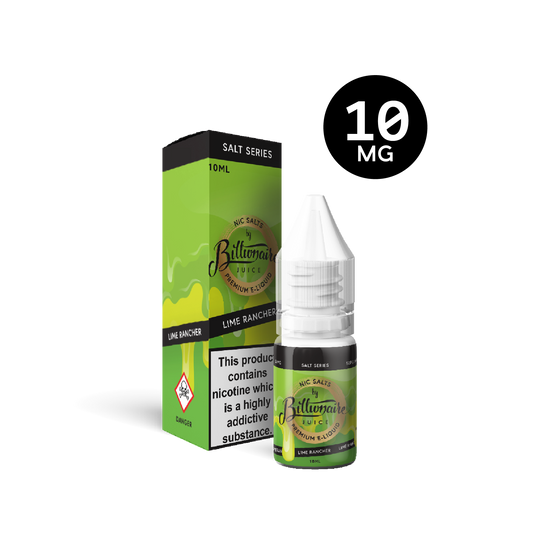 Lime Rancher 10ML Nic Salt E-Liquid by Billionaire Juice