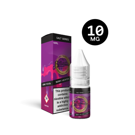 Berry Heaven 10ML Nic Salt E-Liquid by Billionaire Juice