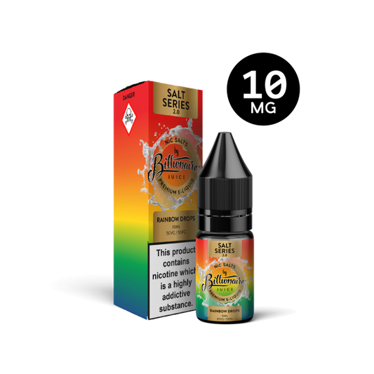 Rainbow Drops 10ML Nic Salt E-Liquid by Billionaire Juice