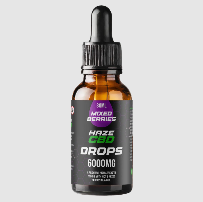 MIZED BERRIES 6000MG CBD Oil by HAZE CBD