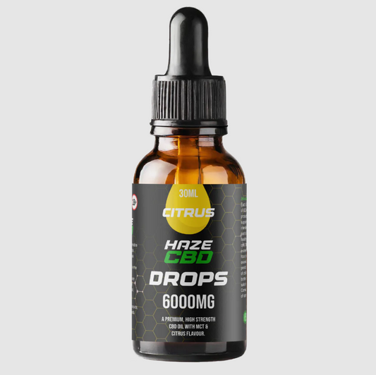 Citrus 6000MG CBD Oil by HAZE CBD