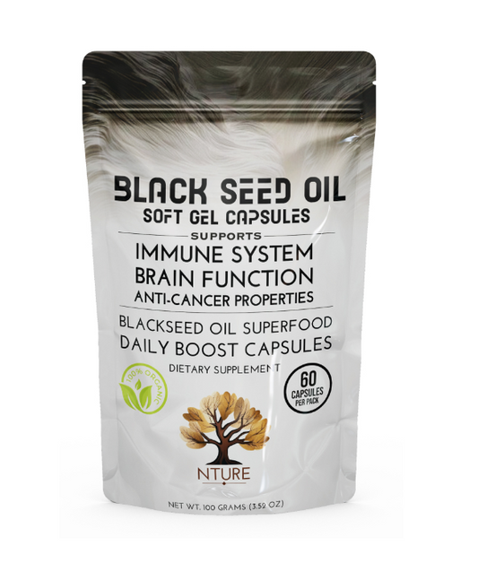 Black Seed Oil Capsules by NTURE